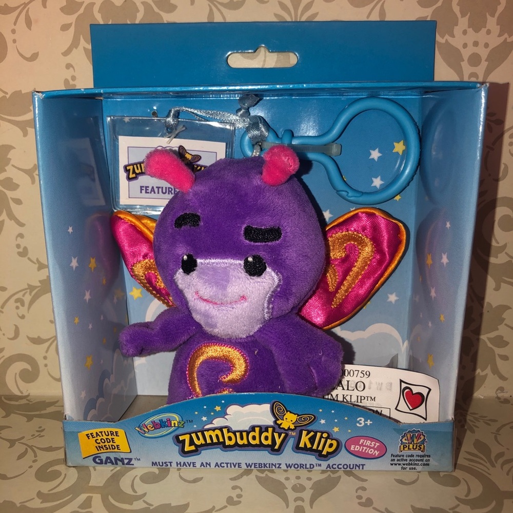 Webkinz Zumbuddy Klip - 1st edition Zalo w/ code